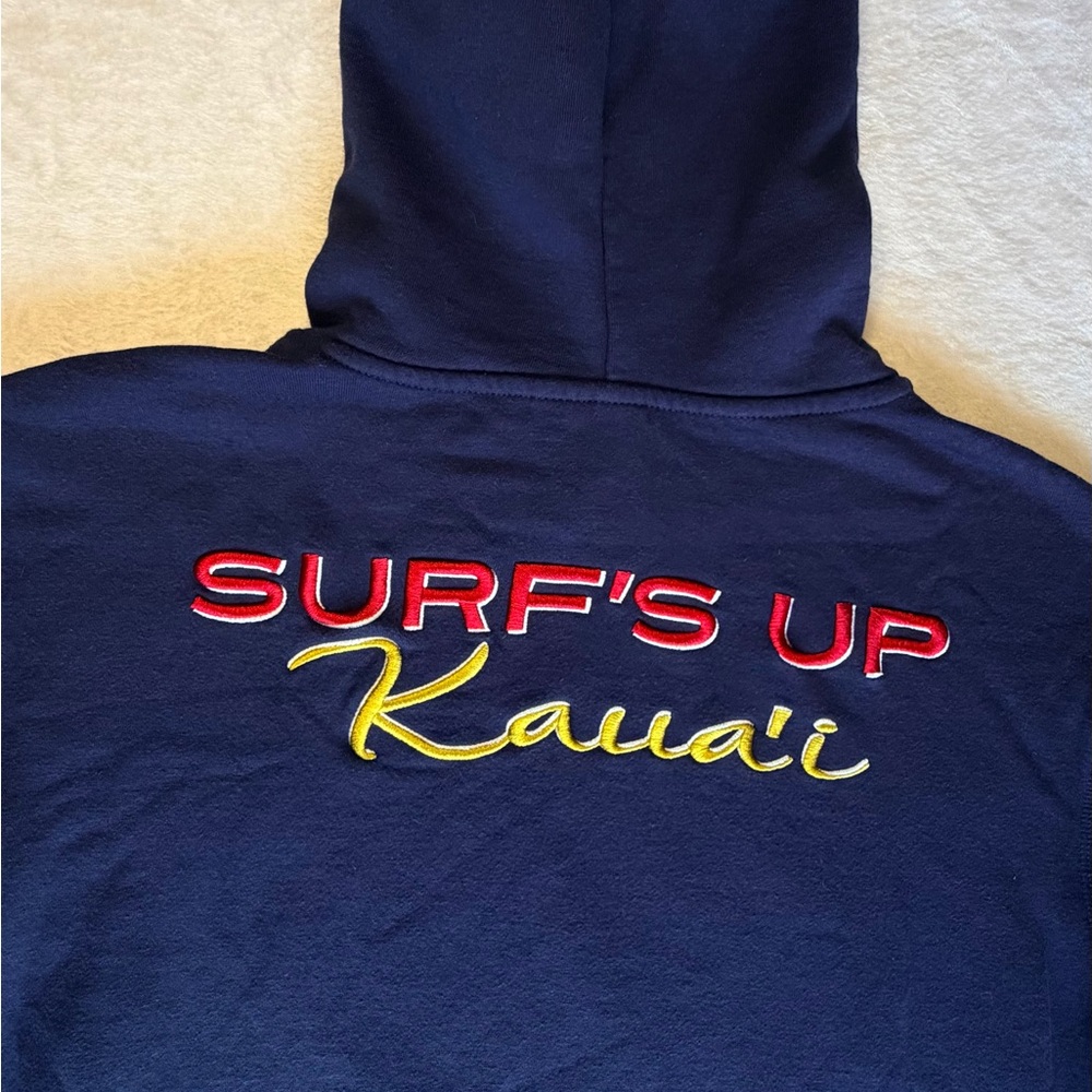 Disney Stitch Surf Hoodie XL Surf’s Up Kauai Graphic Hoodie - Picture 2 of 10